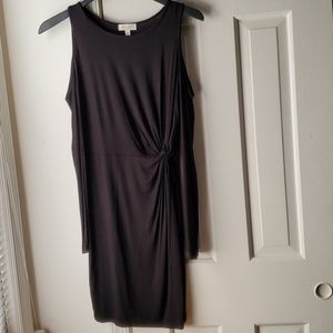 Black Cold Shoulder Dress sz L (juniors)